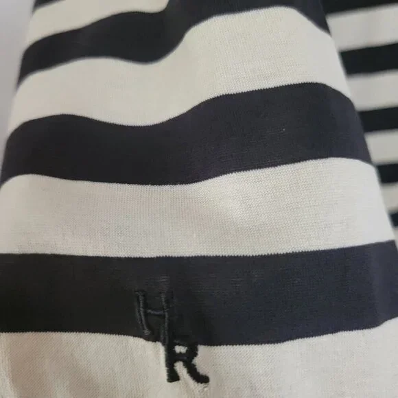 Haley Reserve Polo Golf Shirt Striped XL Men's Cherry Creek Country Club Preppy - Picture 5 of 10